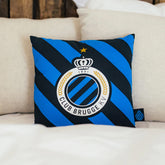 Club Brugge kussen strepen 40 x 40 cm